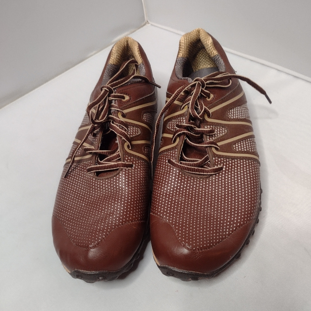 FootJoy Mens  M Project Golf Shoes 10 Brown 55183 Spikes Cleats